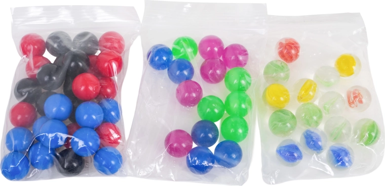 Biglie luminose per uno spettacolo magico