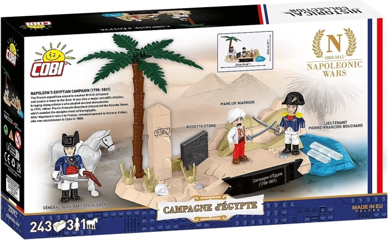 Iconica Stele di Rosetta con stampa permanente