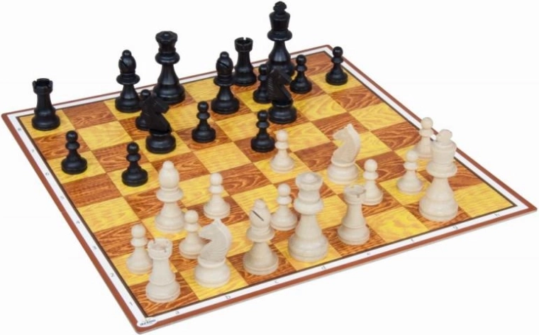 Scacchiera classica da 35 × 35 cm