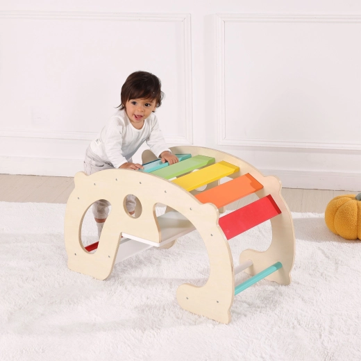 Le stecche arcobaleno motivano al movimento