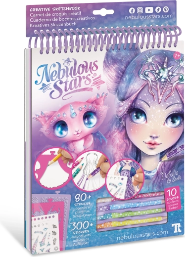 Album da disegno creativo Nebulous Stars Nebulia 30 × 22 cm