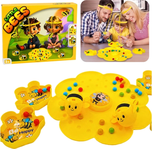 Gioco magnetico di abilità e prontezza “Api” con palline per 2 giocatori