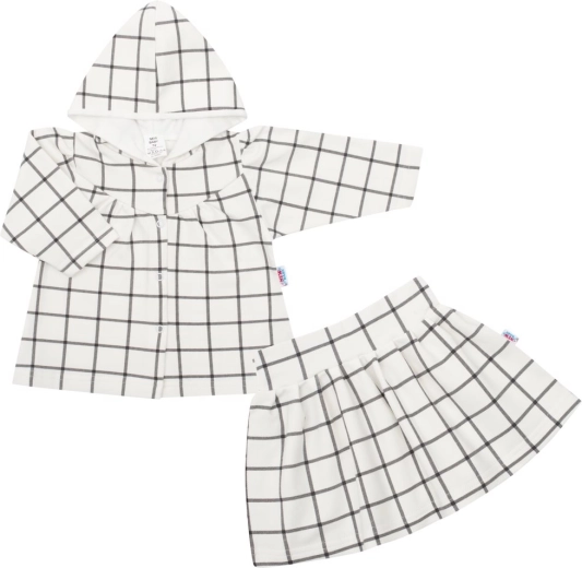 Completo 2 pezzi da bambina New Baby Cool Girls bianco