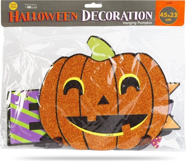 Zucca glitterata per Halloween