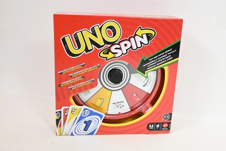 Mattel UNO Spin gioco di carte per famiglie