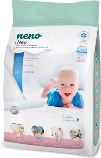Teli assorbenti monouso Neno 60 × 90 cm, 10 pz