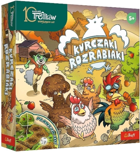Kurczaki rozrabiaki – gioco per famiglie sulla raccolta delle mele