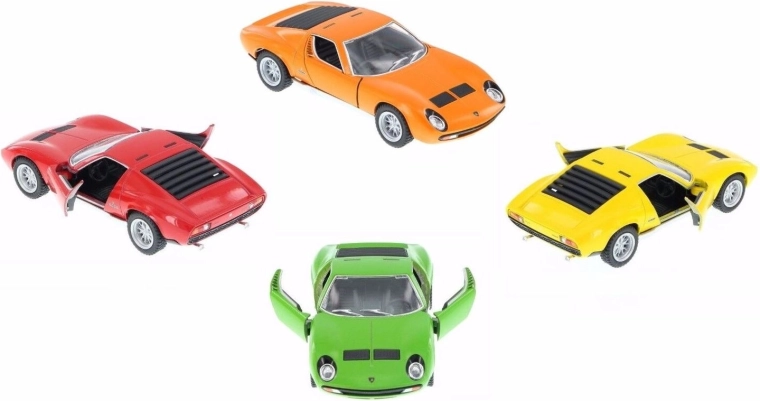 Modello in metallo Lamborghini Miura P400 SV 1971