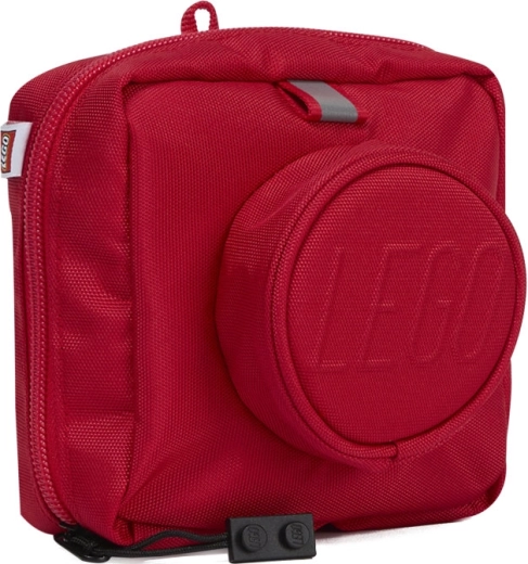 Borsa shopper pieghevole LEGO Signature Brick 1x1 rossa