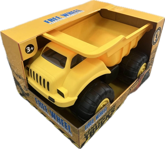 Grande autocarro con cassone ribaltabile giallo GIGA