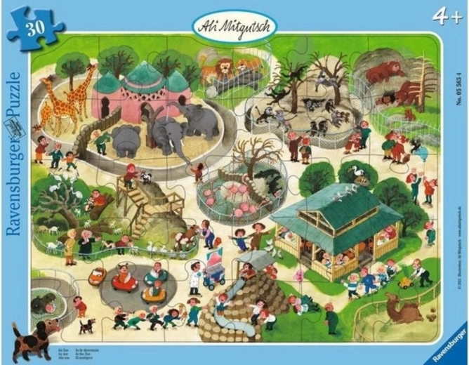 Puzzle Ravensburger Visita allo zoo 30 pezzi