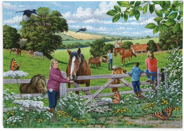 House of Puzzles Dolcetti per cavalli – puzzle da 250 pezzi grandi