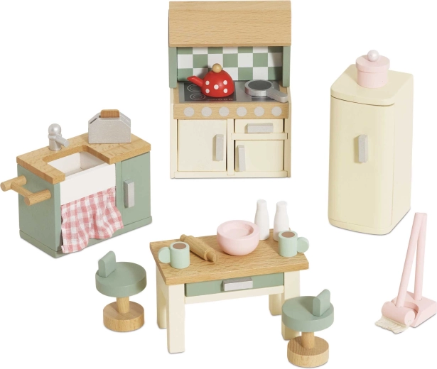 Le Toy Van mobili da cucina in legno per casa delle bambole Daisylane