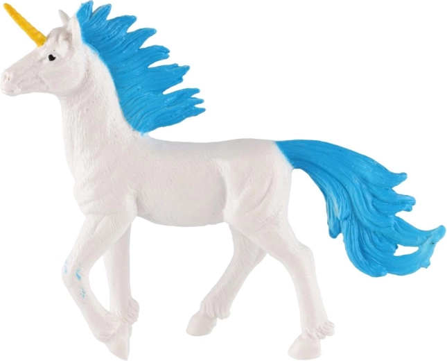 Figurina dettagliata con criniera vistosa e corno