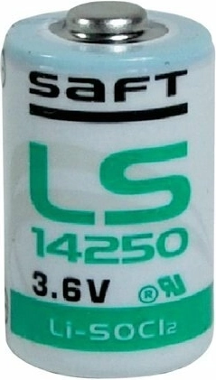 Batteria al litio Saft CR1/2 AA 3,6 V 1200 mAh (LS14250)