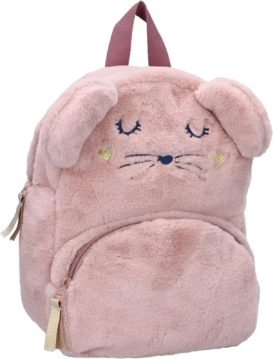 Zaino peluche per bambini Prêt The Adorables rosa 27 cm