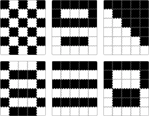 Sistema puzzle modulare: assemblalo come preferisci