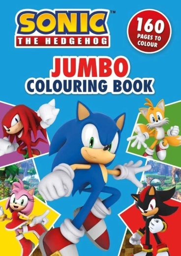 Libro da colorare Sonic il riccio