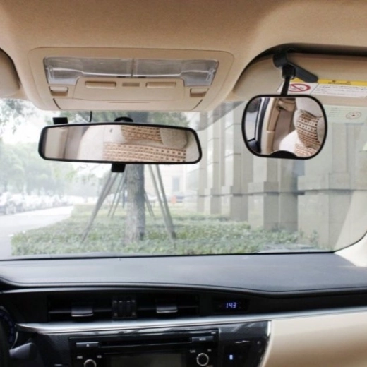 Panoramica grandangolare grazie al vetro convesso