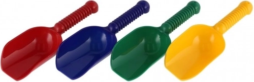 paletta da droghiere in plastica per sabbia 24 cm – TEDDIES