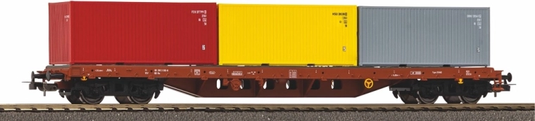 Vagone portacontainer Piko SNCB, ep. V, H0 (1:87)