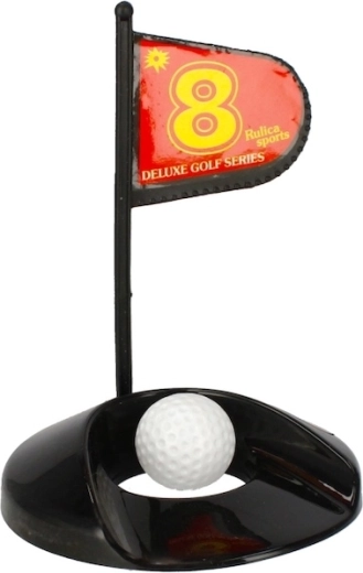 Bersaglio con buca e bandierina per allenare la precisione