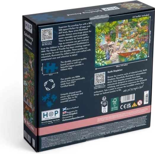 Lavorazione di qualità House of Puzzles