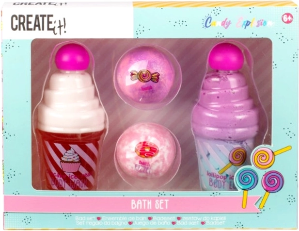 Create It! Candy set da bagno per bambini