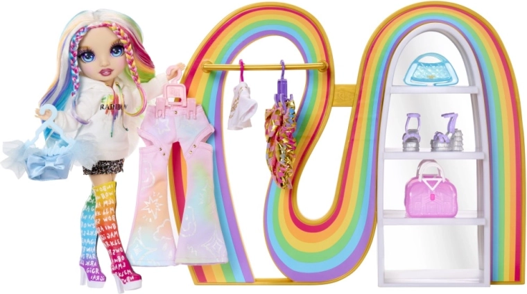 Guardaroba pratico e stand con appendini