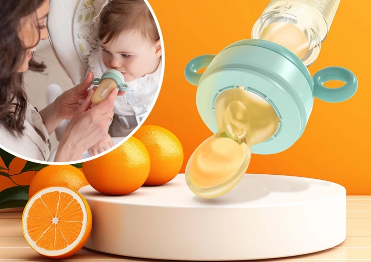 Cucchiaino per purè e pappe 2 in 1