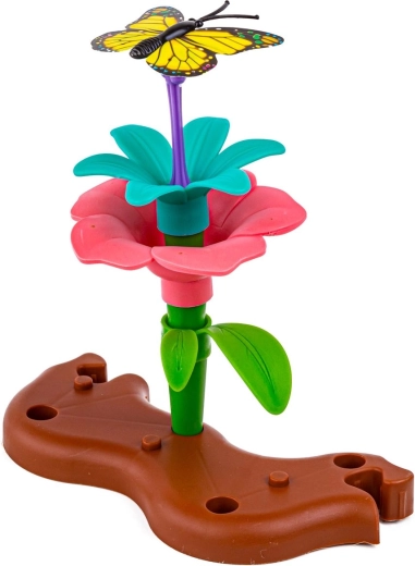 Farfalle e pezzi colorati per decorazioni creative
