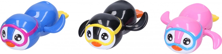 Pinguino a carica per l’acqua