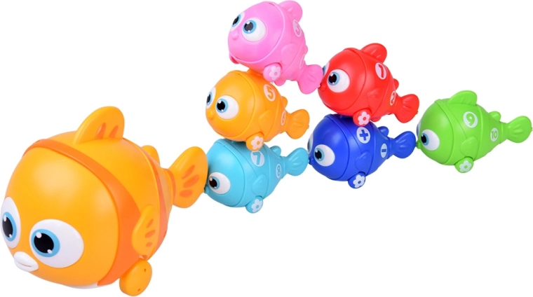 Collegare i pesciolini e imparare i numeri