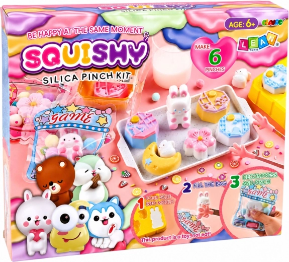 Realizza 6 figurine squishy personali