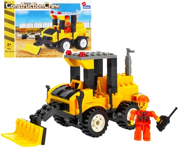 Set di costruzione macchina edile con minifigure