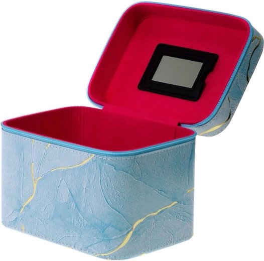Specchietto integrato all’interno del beauty case
