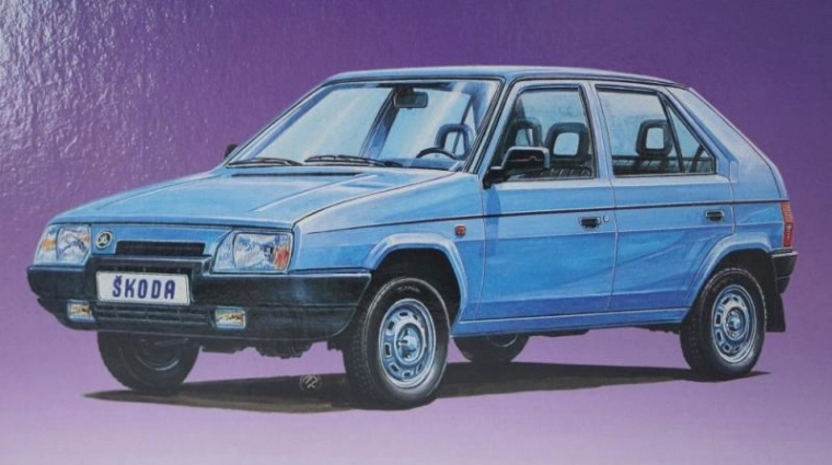 Modello di auto Kliklak Škoda Favorit