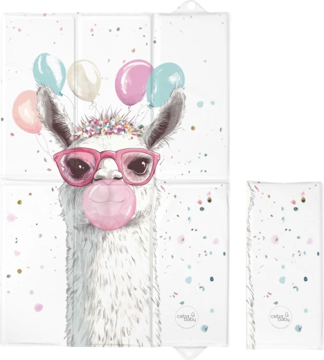 Ceba baby fasciatoio da viaggio basic crazy lama 60 × 40 cm
