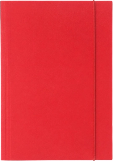 Cartellina in cartone con elastico A4+ rossa 300 g/m² - 1 pezzo