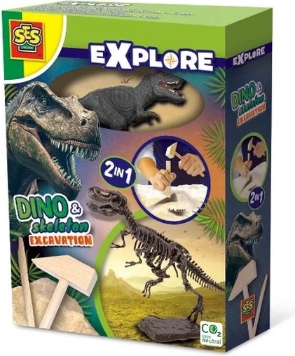SES Creative Explore 2v1 scavo fossili di dinosauro T-Rex