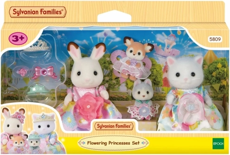 Sylvanian Families Principesse dei Fiori – set di 4 figurine