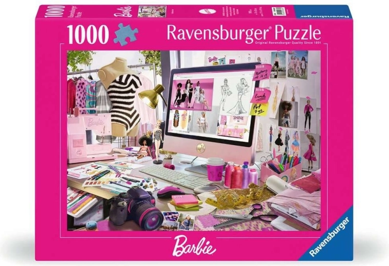 Puzzle Ravensburger Barbie: Icona della moda, 1000 pezzi