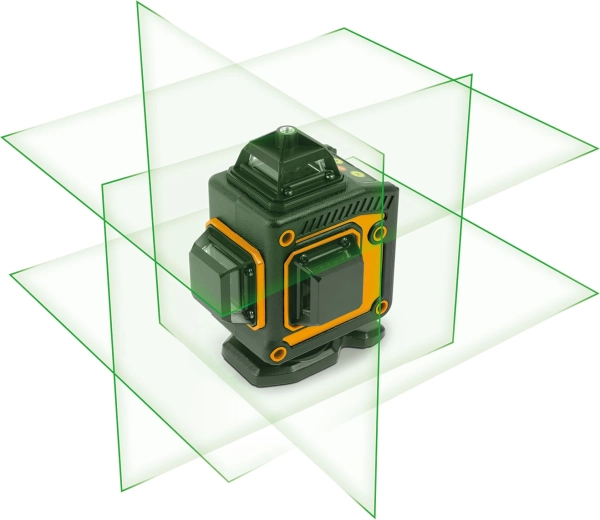 Linee laser verdi 3D/360°