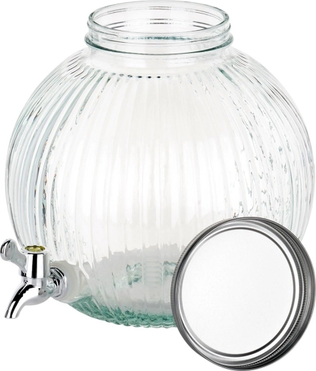 Collo ampio e coperchio a vite