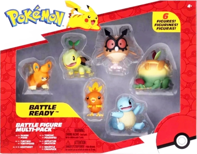 Set Pokémon da 6 personaggi