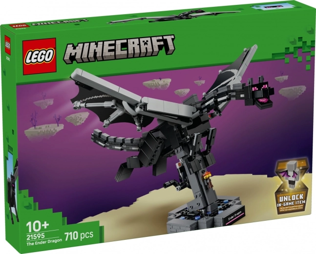 LEGO Minecraft Drago dell’Ender – modello costruibile con ali battenti
