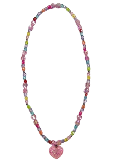 Collana con ciondolo a cuore per bambini