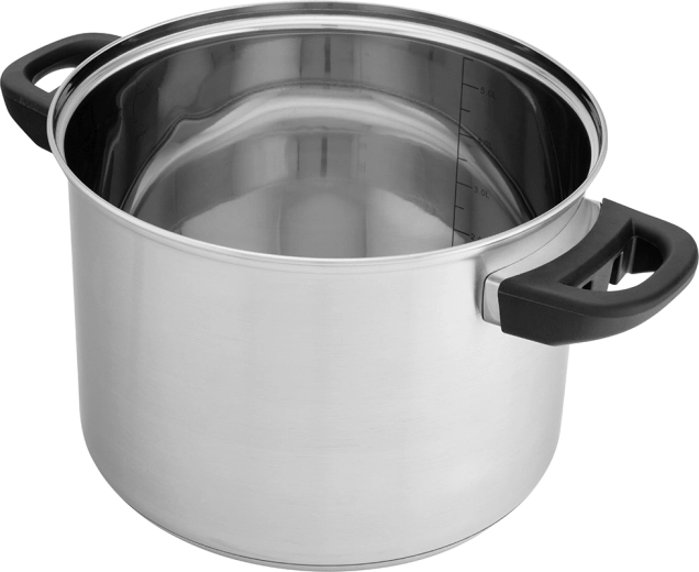 Struttura robusta in acciaio inox per cucinare ogni giorno