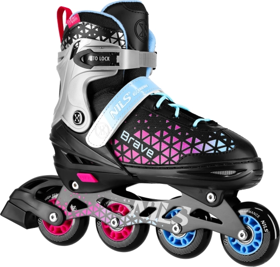Pattini a rotelle 2in1 NILS Extreme Brave – S (29-33)