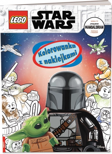 LEGO Star Wars libro da colorare con adesivi